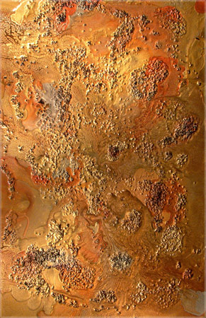Cathedral City Art Collection: Elan Vital, 36 x 54 Painting #3520