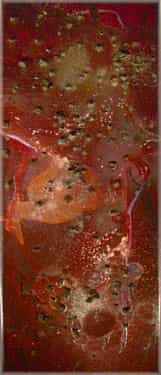 Cathedral City Art Collection: Elan Vital, Red Hot Painting #4077