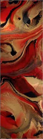 Cathedral City Art Collection: Elan Vital, Red Hot Painting #4277